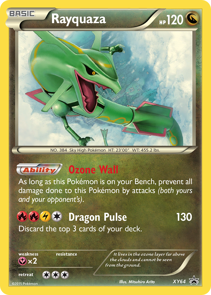 Rayquaza (XY64) [XY: Black Star Promos] | Dumpster Cat Games