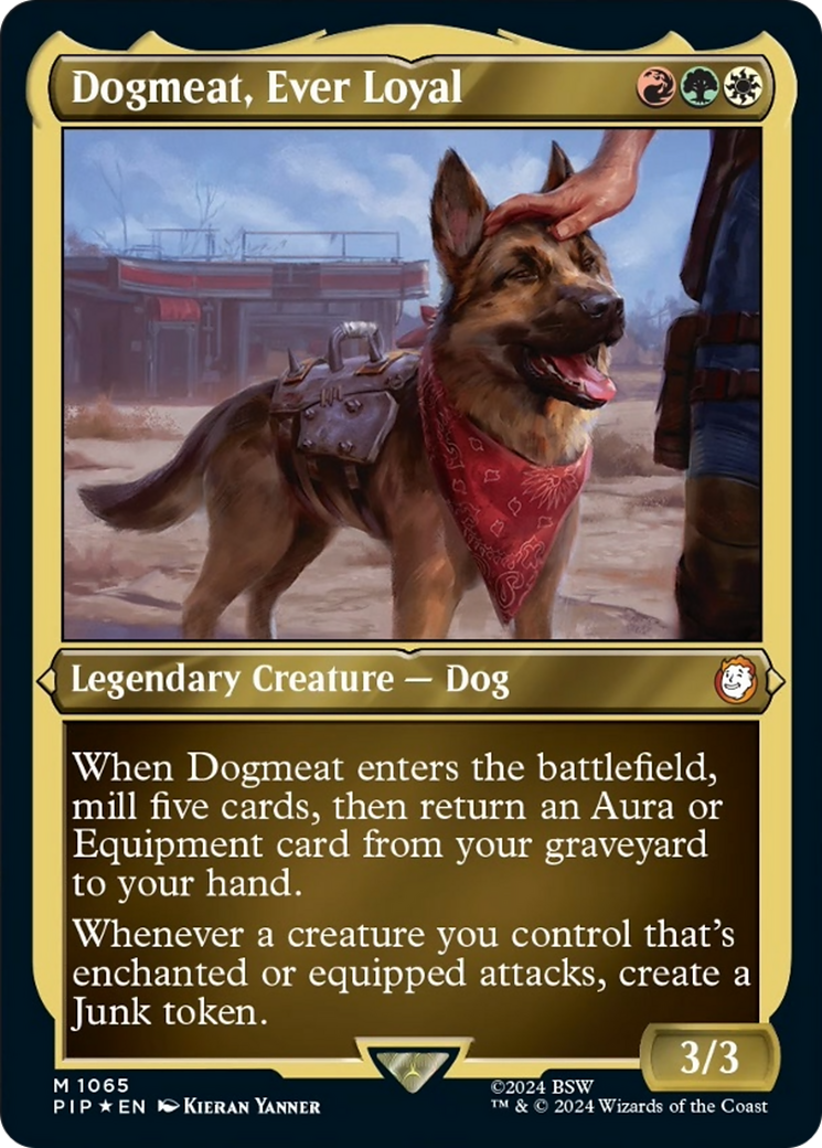 Dogmeat, Ever Loyal (Display Commander) [Fallout] | Dumpster Cat Games