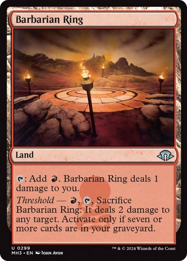 Barbarian Ring [Modern Horizons 3] | Dumpster Cat Games