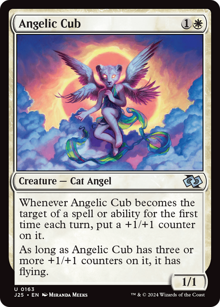 Angelic Cub [Foundations Jumpstart] | Dumpster Cat Games