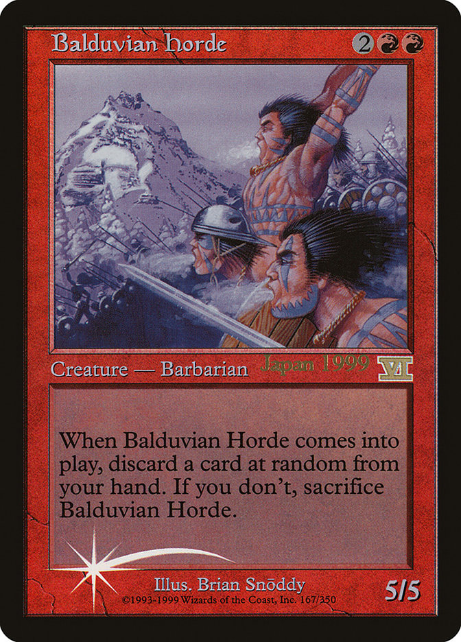 Balduvian Horde (Worlds) [World Championship Promos] | Dumpster Cat Games