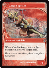 Goblin Settler (Future Sight) [Mystery Booster 2] | Dumpster Cat Games