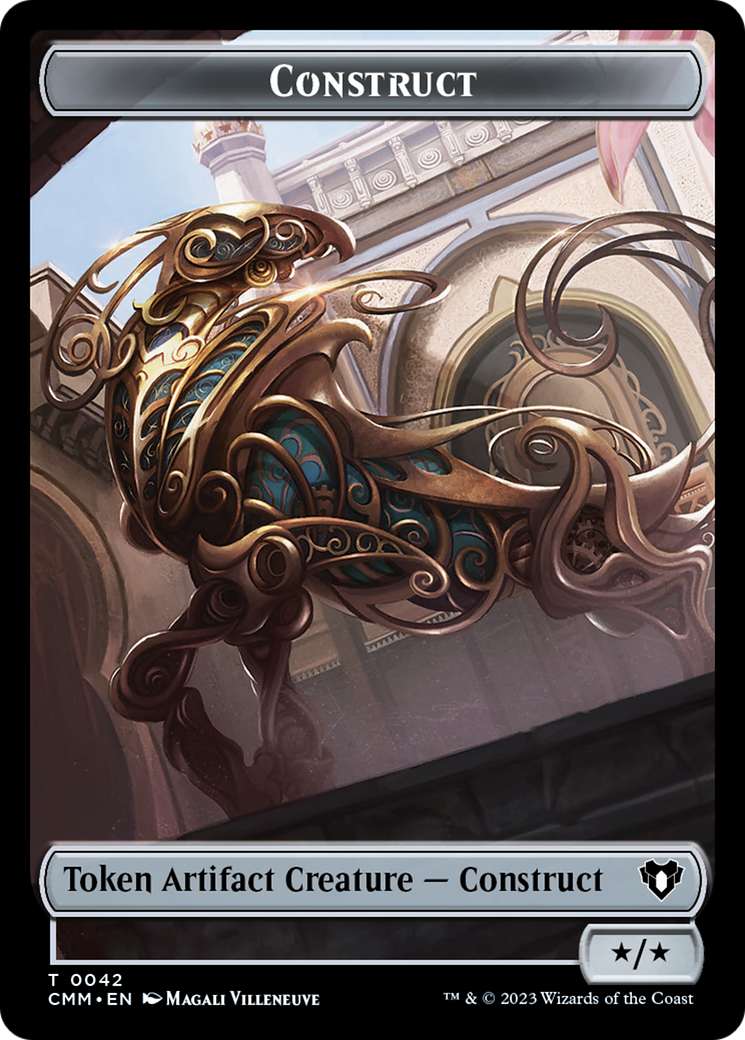 Construct Token (42) [Commander Masters Tokens] | Dumpster Cat Games