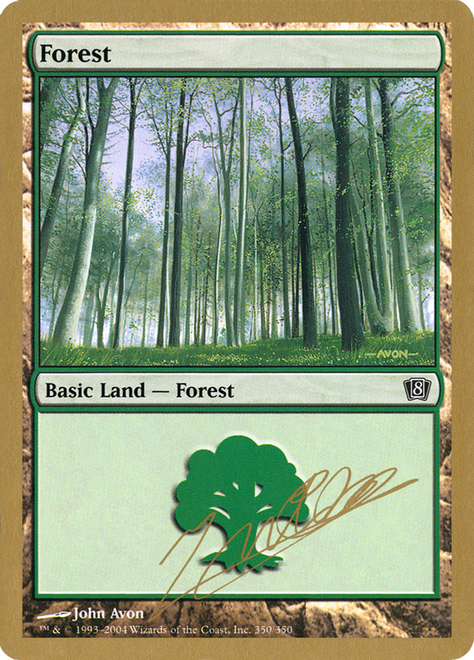 Forest (jn350) (Julien Nuijten) [World Championship Decks 2004] | Dumpster Cat Games