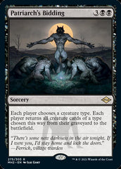 Patriarch's Bidding (Foil Etched) [Modern Horizons 2] | Dumpster Cat Games