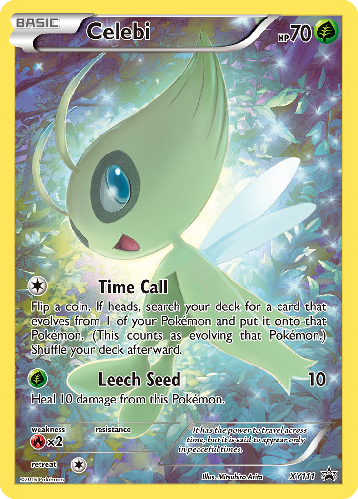 Celebi (XY111) [XY: Black Star Promos] | Dumpster Cat Games