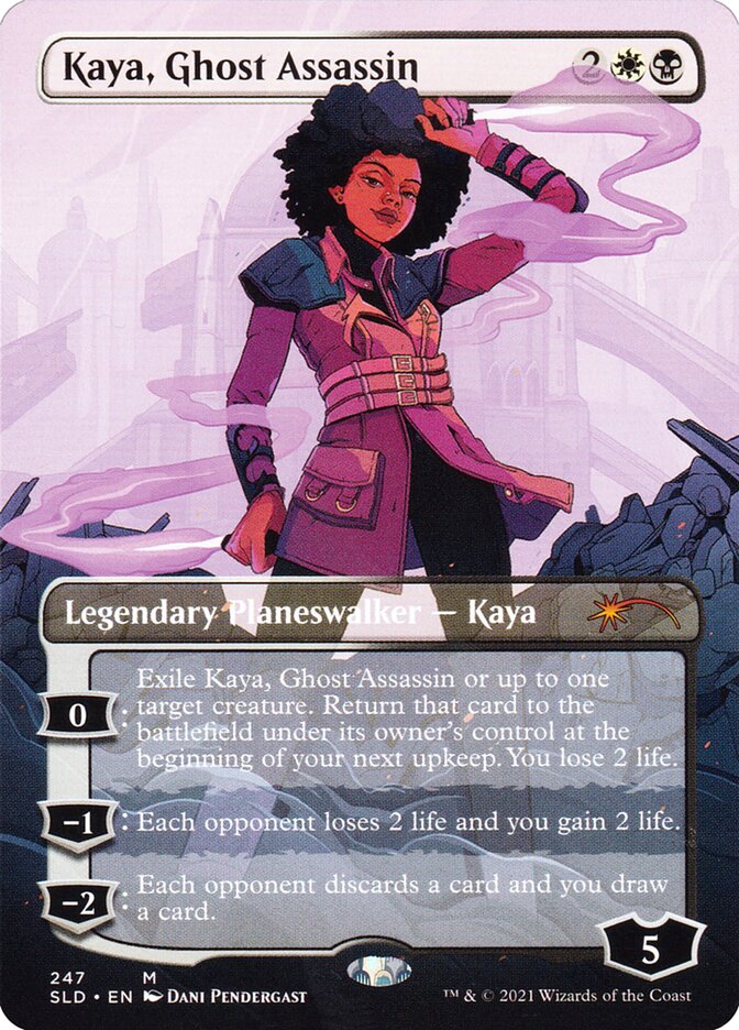 Kaya, Ghost Assassin [Secret Lair Drop Series] | Dumpster Cat Games