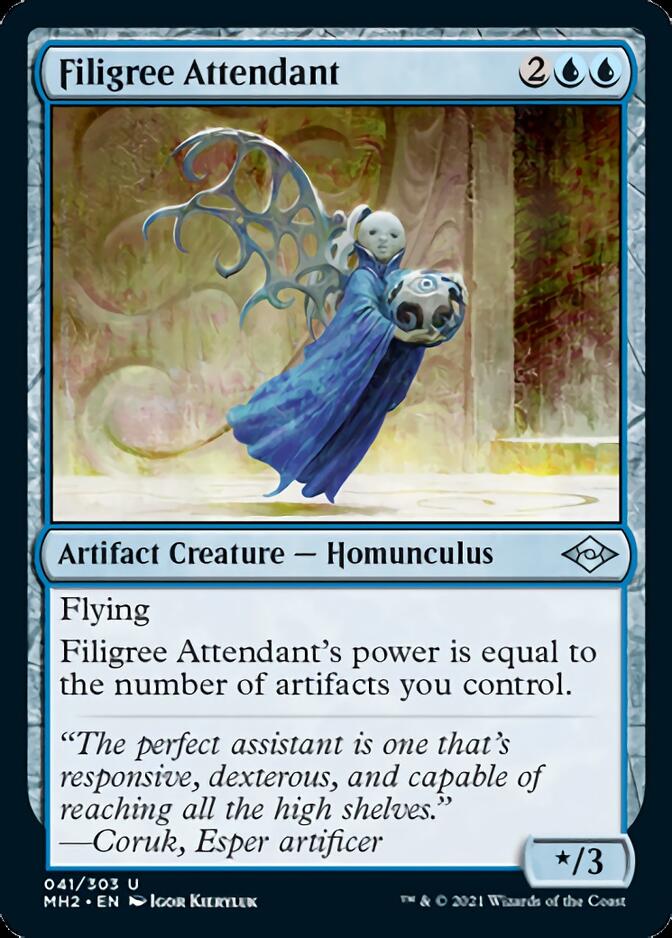 Filigree Attendant [Modern Horizons 2] | Dumpster Cat Games