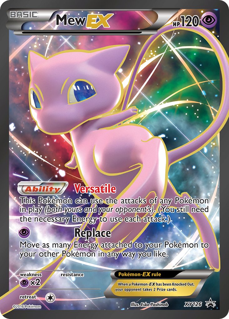 Mew EX (XY126) [XY: Black Star Promos] | Dumpster Cat Games