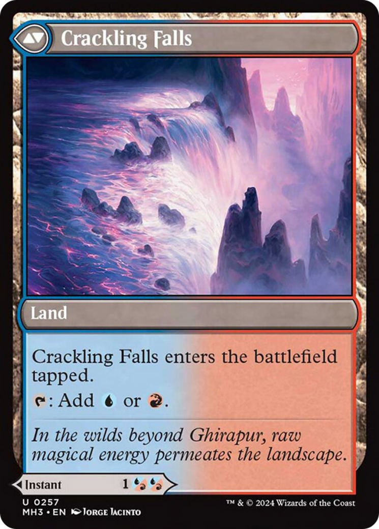 Rush of Inspiration // Crackling Falls [Modern Horizons 3] | Dumpster Cat Games