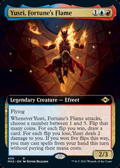 Yusri, Fortune's Flame (Extended Art) [Modern Horizons 2] | Dumpster Cat Games