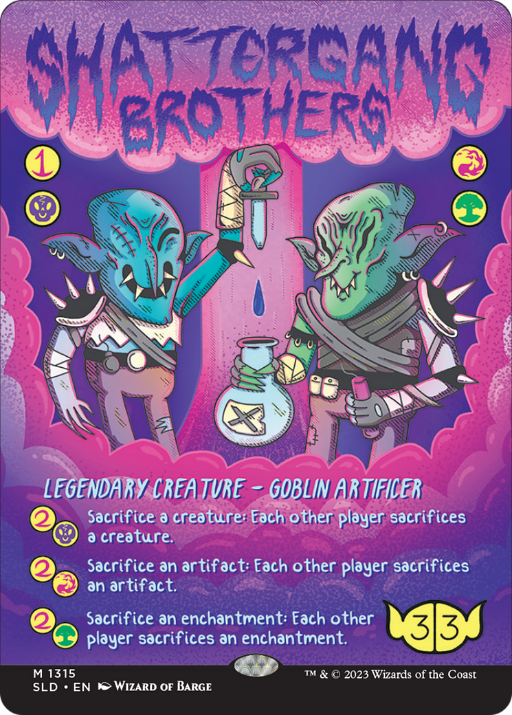 Shattergang Brothers (Rainbow Foil) [Secret Lair Drop Series] | Dumpster Cat Games