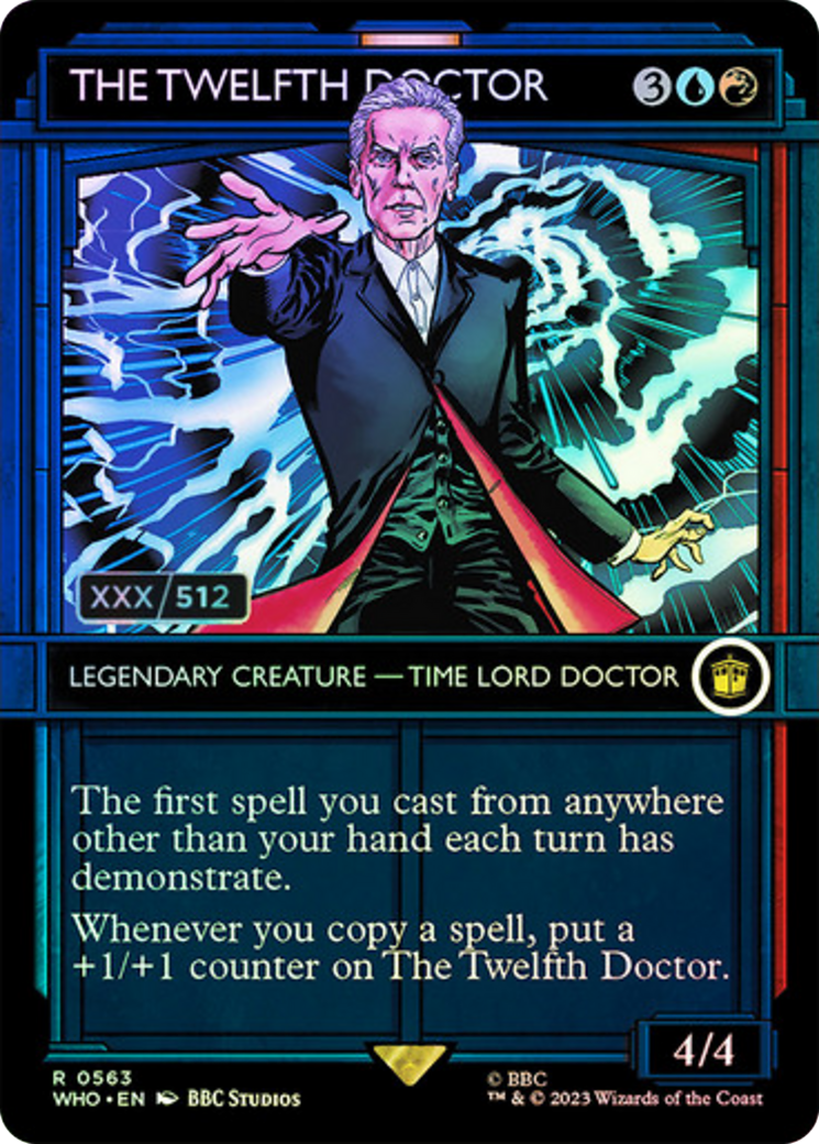 The Twelfth Doctor (Serial Numbered) [Doctor Who] | Dumpster Cat Games