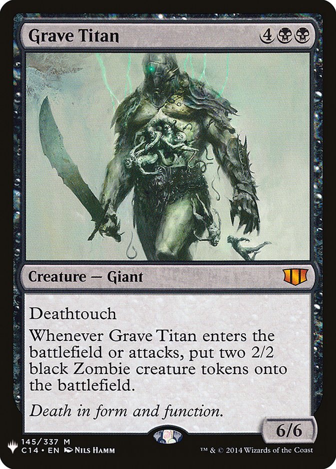 Grave Titan [Mystery Booster] | Dumpster Cat Games