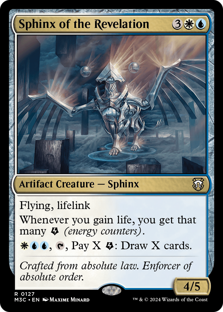 Sphinx of the Revelation [Modern Horizons 3 Commander] | Dumpster Cat Games