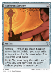 Isochron Scepter (White Border) [Mystery Booster 2] | Dumpster Cat Games