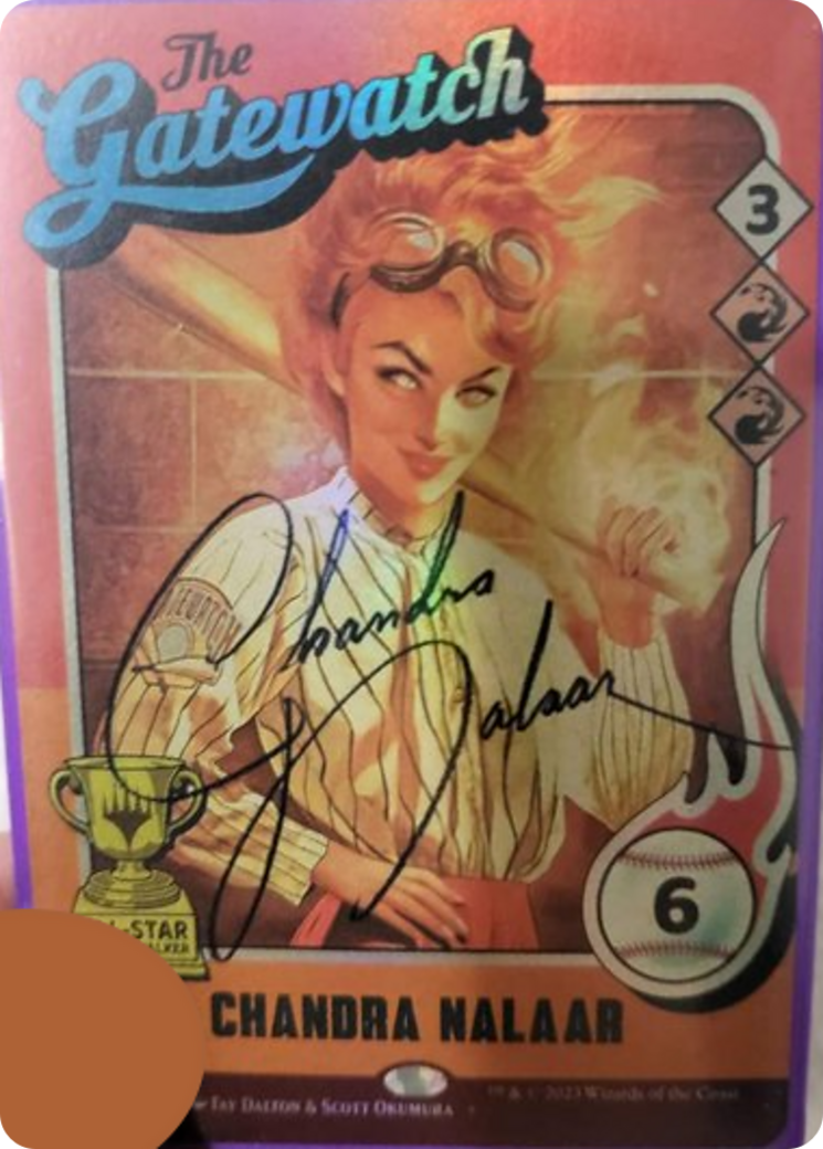 Chandra Nalaar (748) (Autographed) [Secret Lair Drop Series] | Dumpster Cat Games