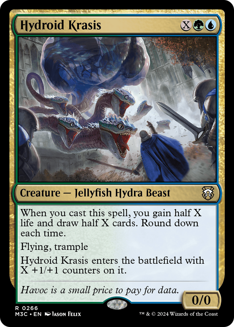 Hydroid Krasis (Ripple Foil) [Modern Horizons 3 Commander] | Dumpster Cat Games