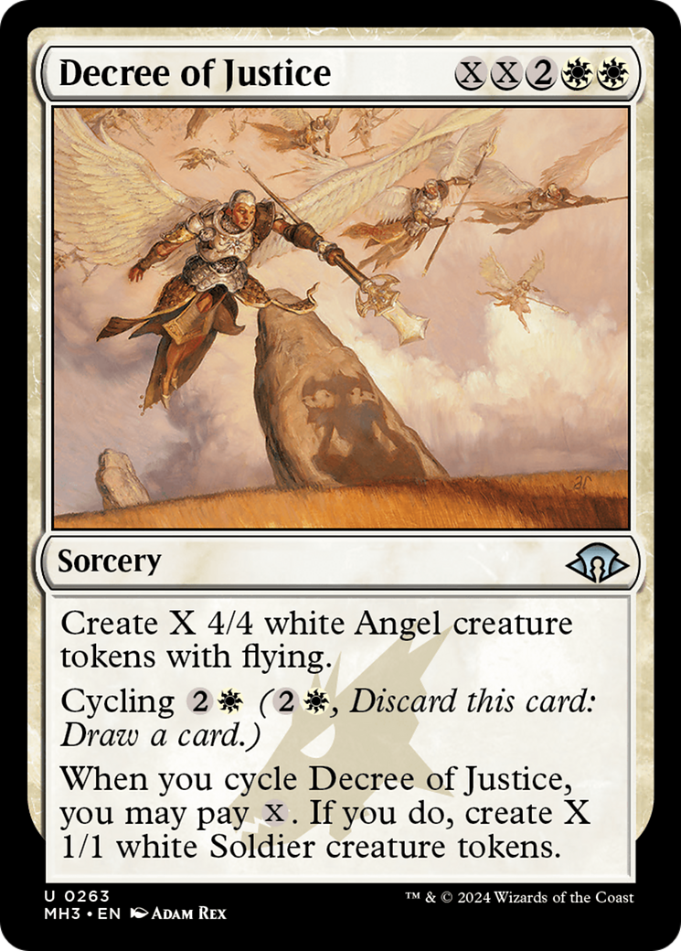 Decree of Justice [Modern Horizons 3] | Dumpster Cat Games