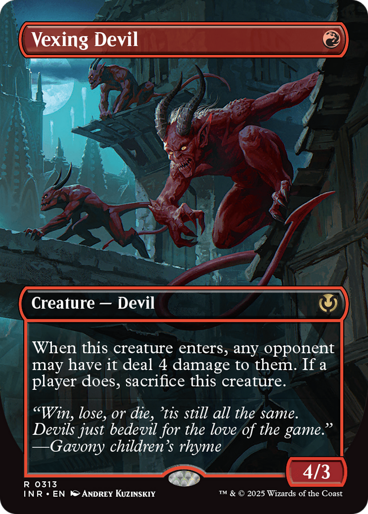 Vexing Devil [Innistrad Remastered] | Dumpster Cat Games