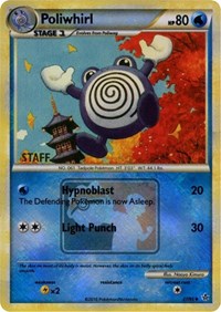 Poliwhirl (37/95) (State Championship Promo Staff) [HeartGold & SoulSilver: Unleashed] | Dumpster Cat Games