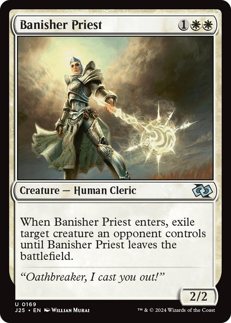 Banisher Priest [Foundations Jumpstart] | Dumpster Cat Games