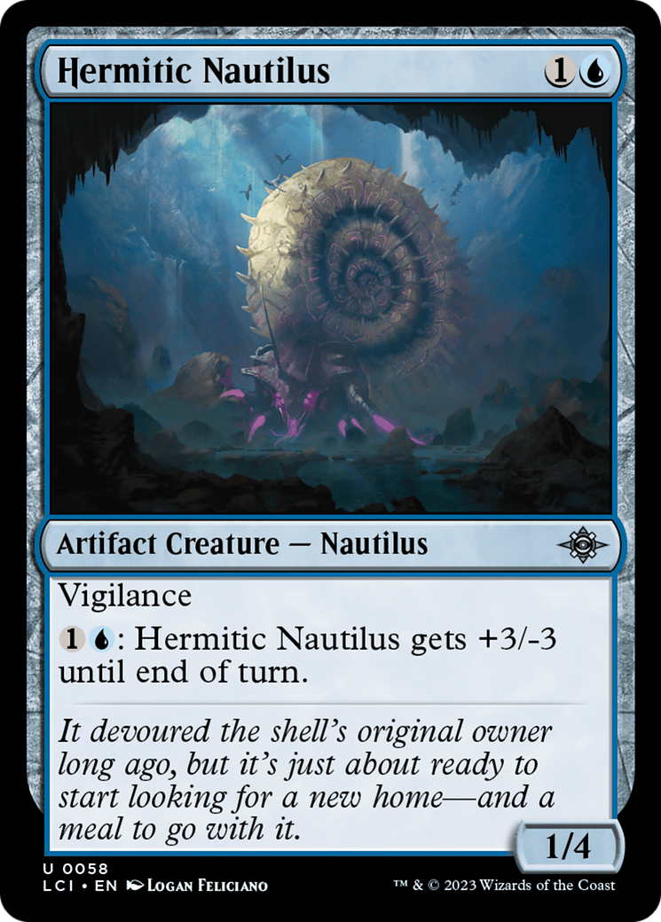 Hermitic Nautilus [The Lost Caverns of Ixalan] | Dumpster Cat Games