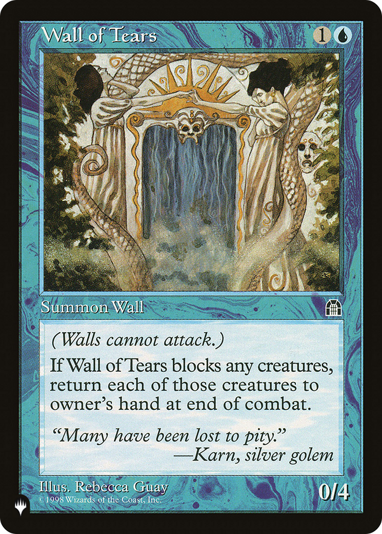 Wall of Tears [The List Reprints] | Dumpster Cat Games