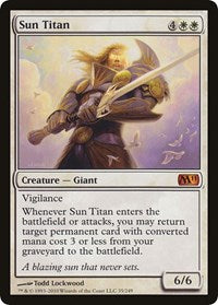 Sun Titan (M11) [Oversize Cards] | Dumpster Cat Games