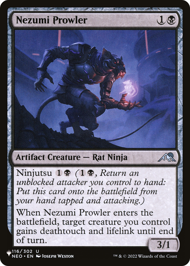 Nezumi Prowler [The List Reprints] | Dumpster Cat Games