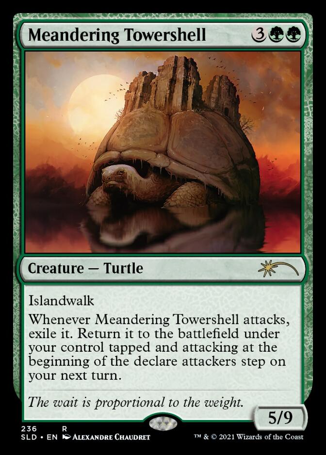 Meandering Towershell [Secret Lair Drop Series] | Dumpster Cat Games