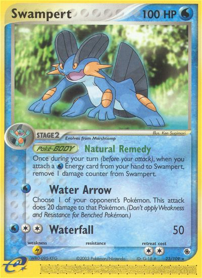 Swampert (23/109) [EX: Ruby & Sapphire] | Dumpster Cat Games