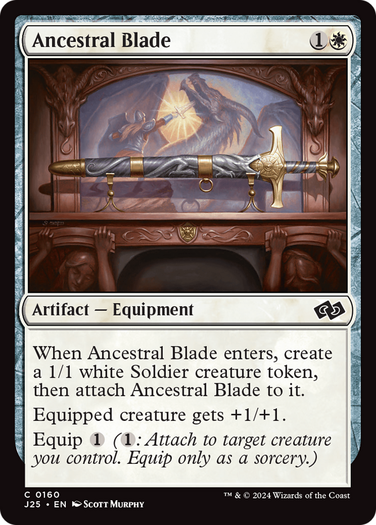 Ancestral Blade [Foundations Jumpstart] | Dumpster Cat Games