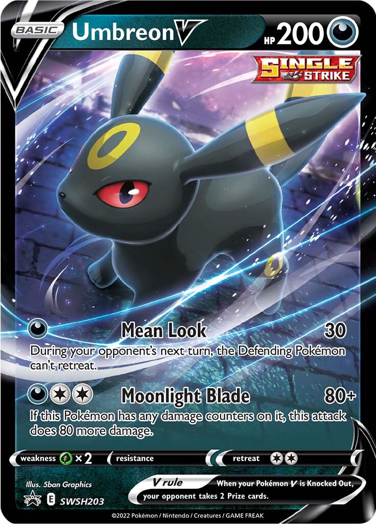 Umbreon V (SWSH203) [Sword & Shield: Black Star Promos] | Dumpster Cat Games