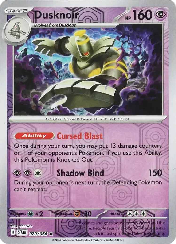 Dusknoir (020/064) [Scarlet & Violet: Shrouded Fable] | Dumpster Cat Games