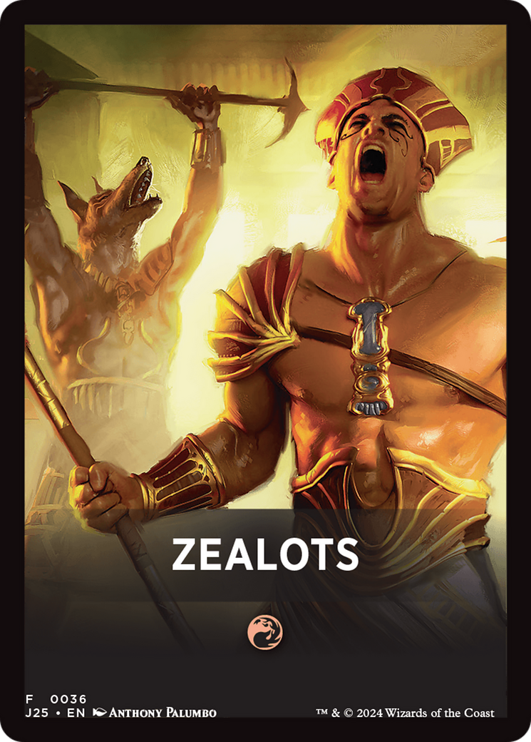 Zealots Theme Card [Foundations Jumpstart Front Cards] | Dumpster Cat Games