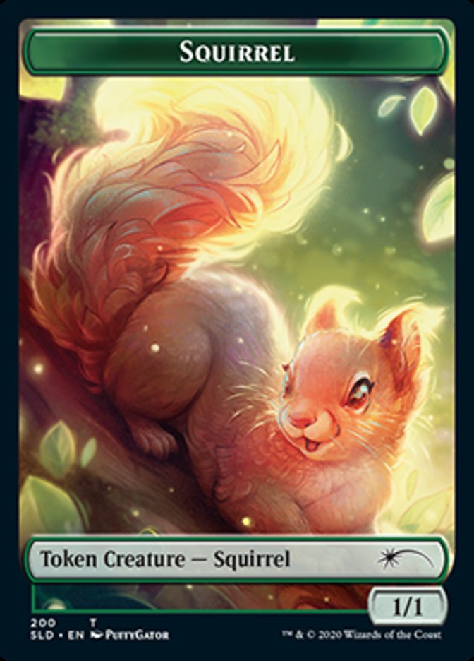 Squirrel Token [Secret Lair Drop Series] | Dumpster Cat Games