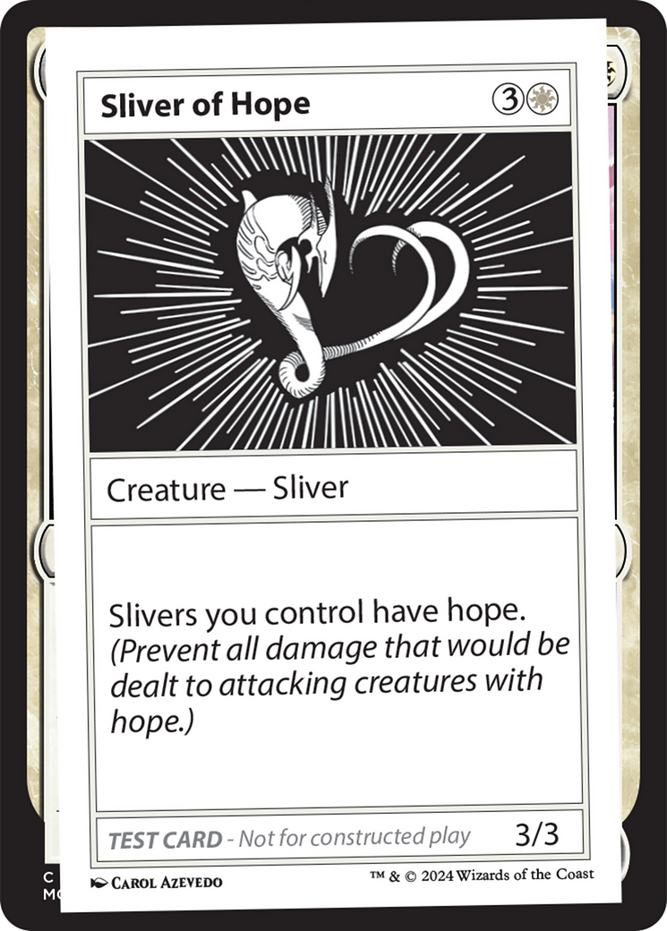 Sliver of Hope [Mystery Booster 2 Playtest Cards] | Dumpster Cat Games