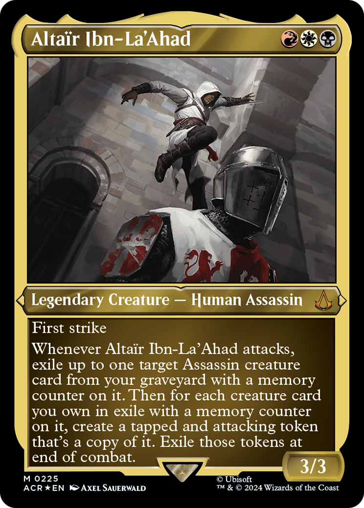 Altair Ibn-La'Ahad (Foil Etched) [Assassin's Creed] | Dumpster Cat Games