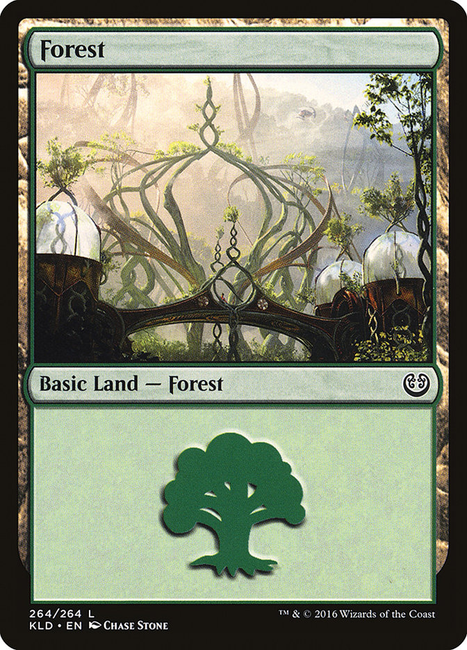 Forest (264) [Kaladesh] | Dumpster Cat Games