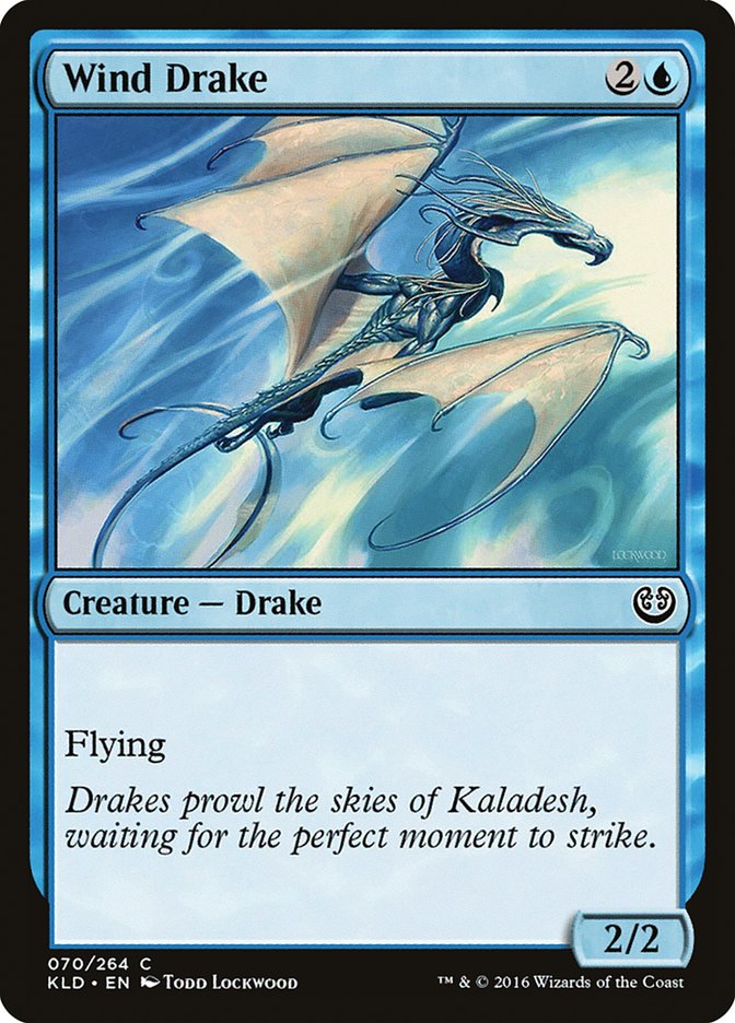 Wind Drake (070) [Kaladesh] | Dumpster Cat Games