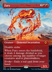 Fury (Borderless Alternate Art) [Modern Horizons 2] | Dumpster Cat Games