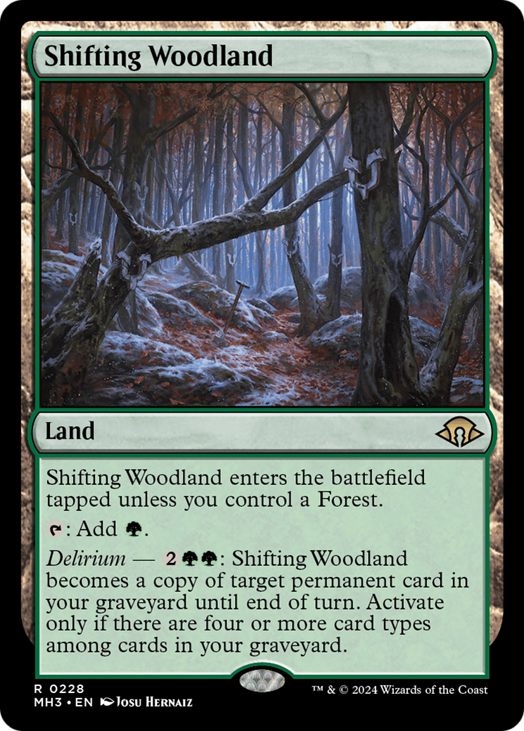 Shifting Woodland [Modern Horizons 3] | Dumpster Cat Games