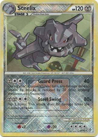 Steelix (24/95) (League Promo) [HeartGold & SoulSilver: Unleashed] | Dumpster Cat Games