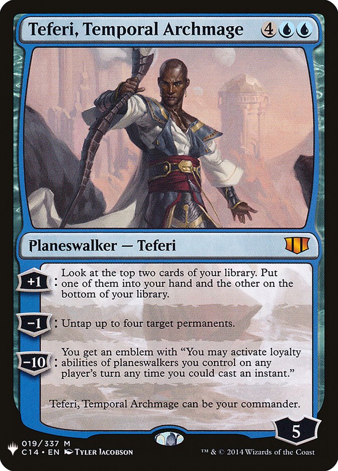 Teferi, Temporal Archmage [Mystery Booster] | Dumpster Cat Games