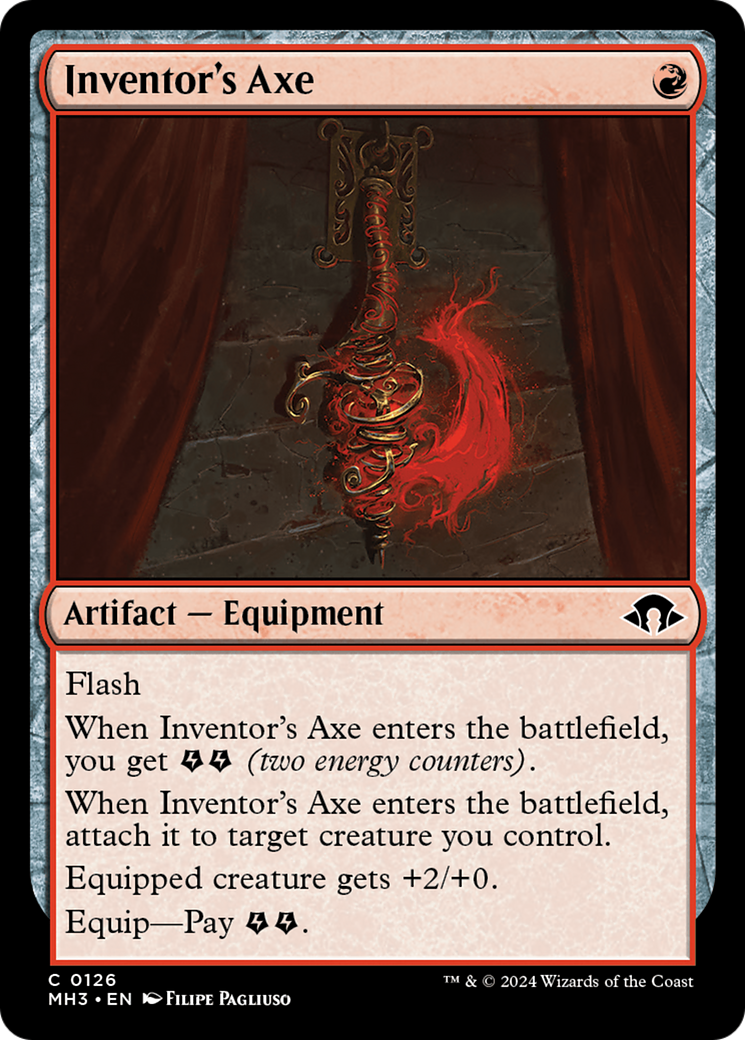 Inventor's Axe [Modern Horizons 3] | Dumpster Cat Games