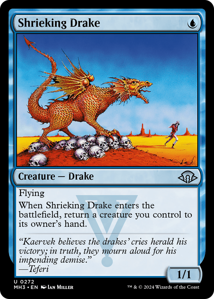 Shrieking Drake [Modern Horizons 3] | Dumpster Cat Games