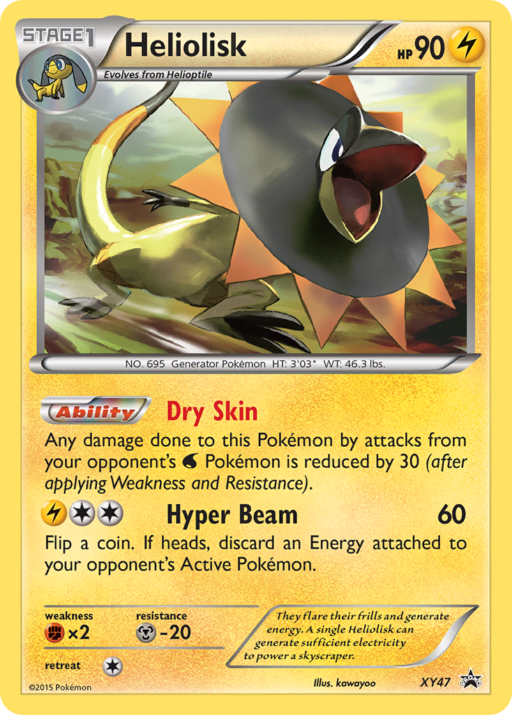 Heliolisk (XY47) [XY: Black Star Promos] | Dumpster Cat Games