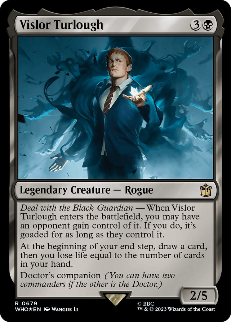 Vislor Turlough (Surge Foil) [Doctor Who] | Dumpster Cat Games