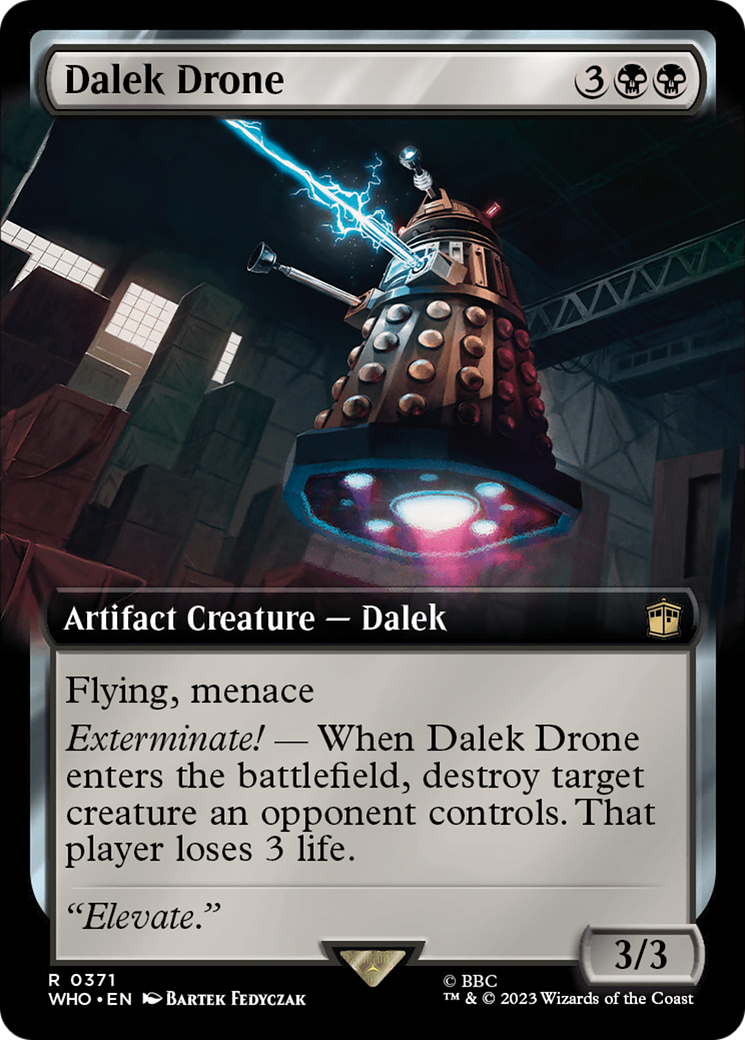 Dalek Drone (Extended Art) [Doctor Who] | Dumpster Cat Games